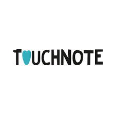 Touchnote brand logo — client Elizabeth McGregor has created UGC for